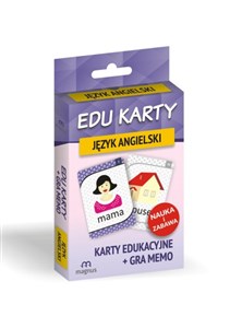 Edu karty Język angielski + gra memo