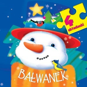 Bałwanek 4 układanki