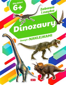 Dinozaury Zeszyt z naklejkami