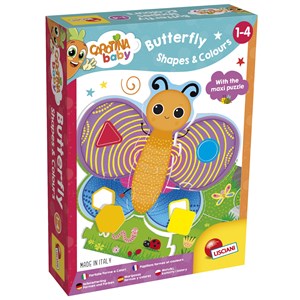 Carotina Baby Motylki, kształty i kolory Wiek 1-4