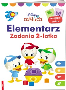 Disney maluch Elementarz Zadania 2-latka