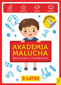 Akademia Malucha Elementarz z ćwiczeniami 3-latek
