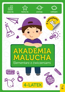 Akademia Malucha Elementarz z ćwiczeniami 4-latek