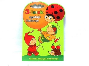 3 latek zgaduje i koloruje