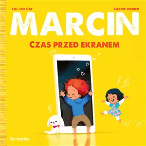 Marcin Czas przed ekranem