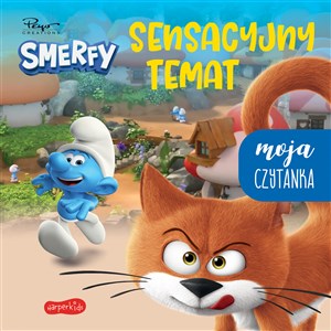 Sensacyjny temat Smerfy Moja czytanka Nowe przygody