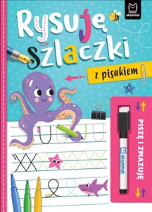 Piszę i zmazuję. Rysuję szlaczki z pisakiem