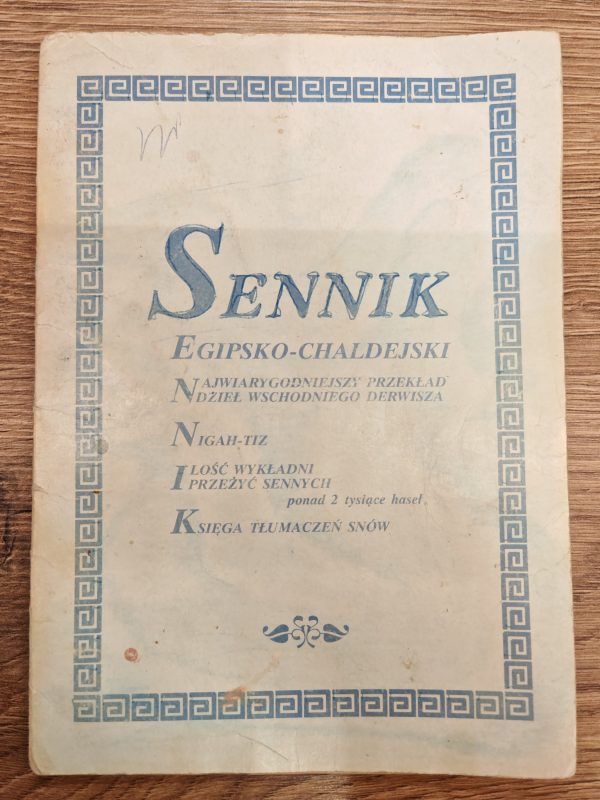 Sennik Egipsko- Chaldejski