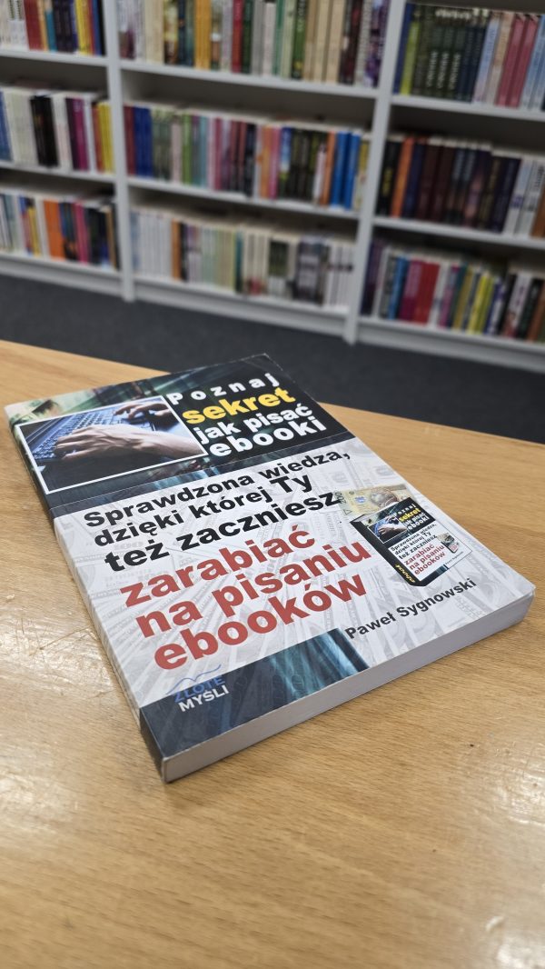 Poznaj sekret jak pisać ebooki. (Antykwariat) - obrazek 2