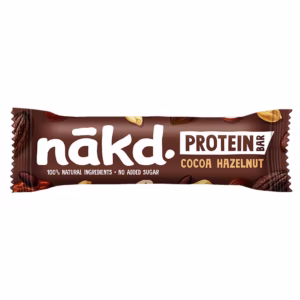 nakd. protein bar cocoa hazelnut