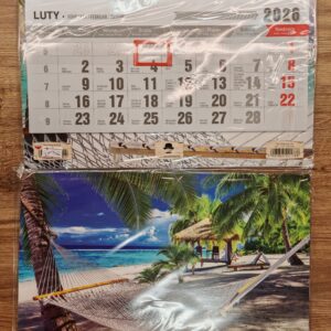 Kalendarz trójdzielny 2026